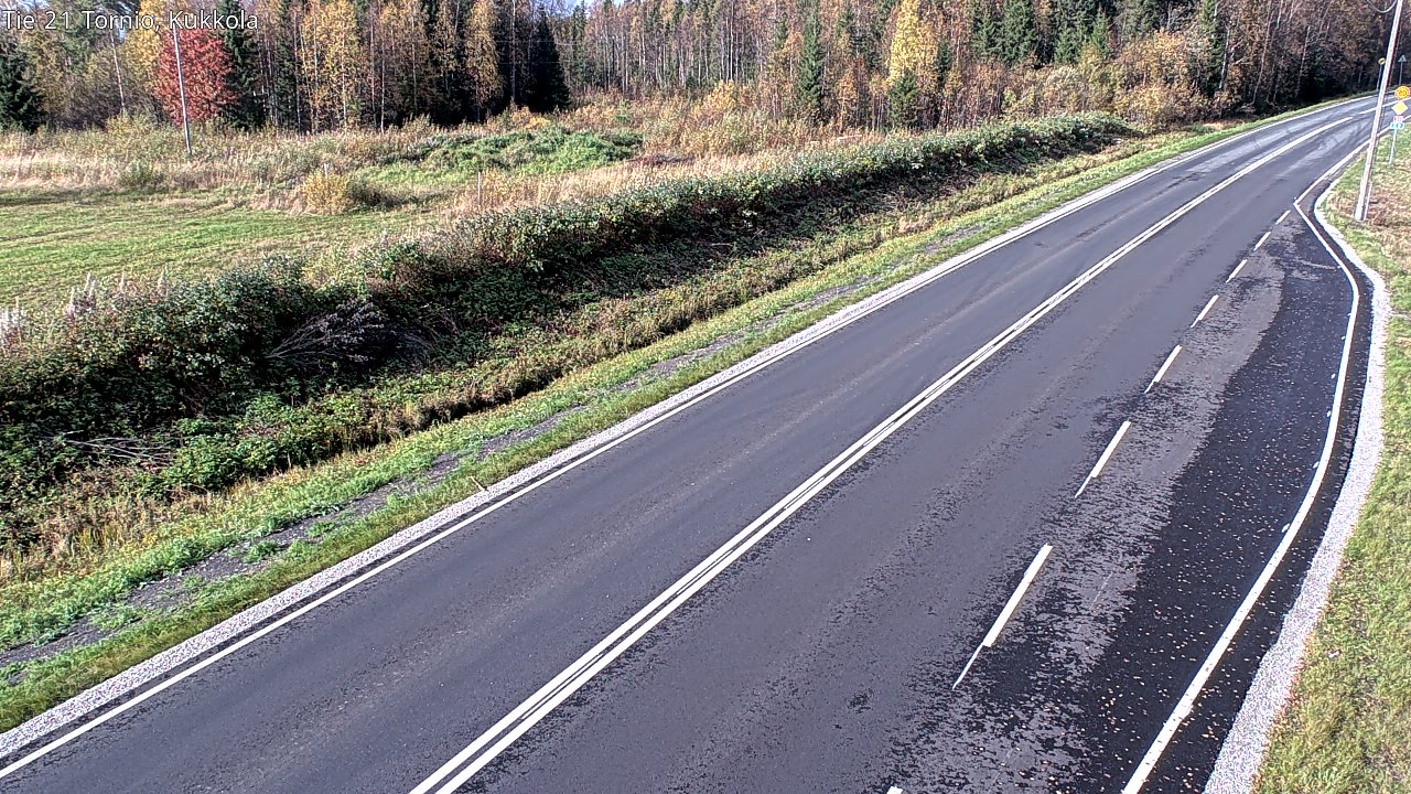 Kelikamerat Kuva Tie 21 Tornio, Kukkola, Tornio, Lappi