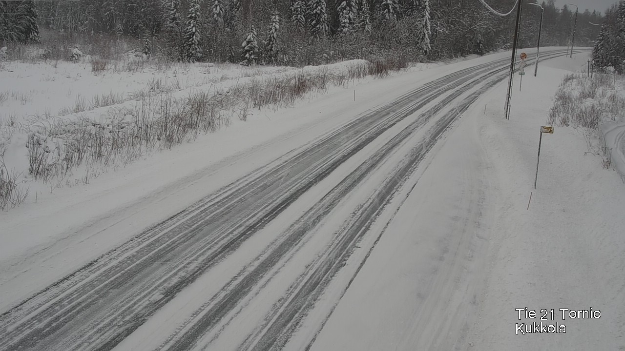 Kelikamerat Kuva Tie 21 Tornio, Kukkola, Tornio, Lappi