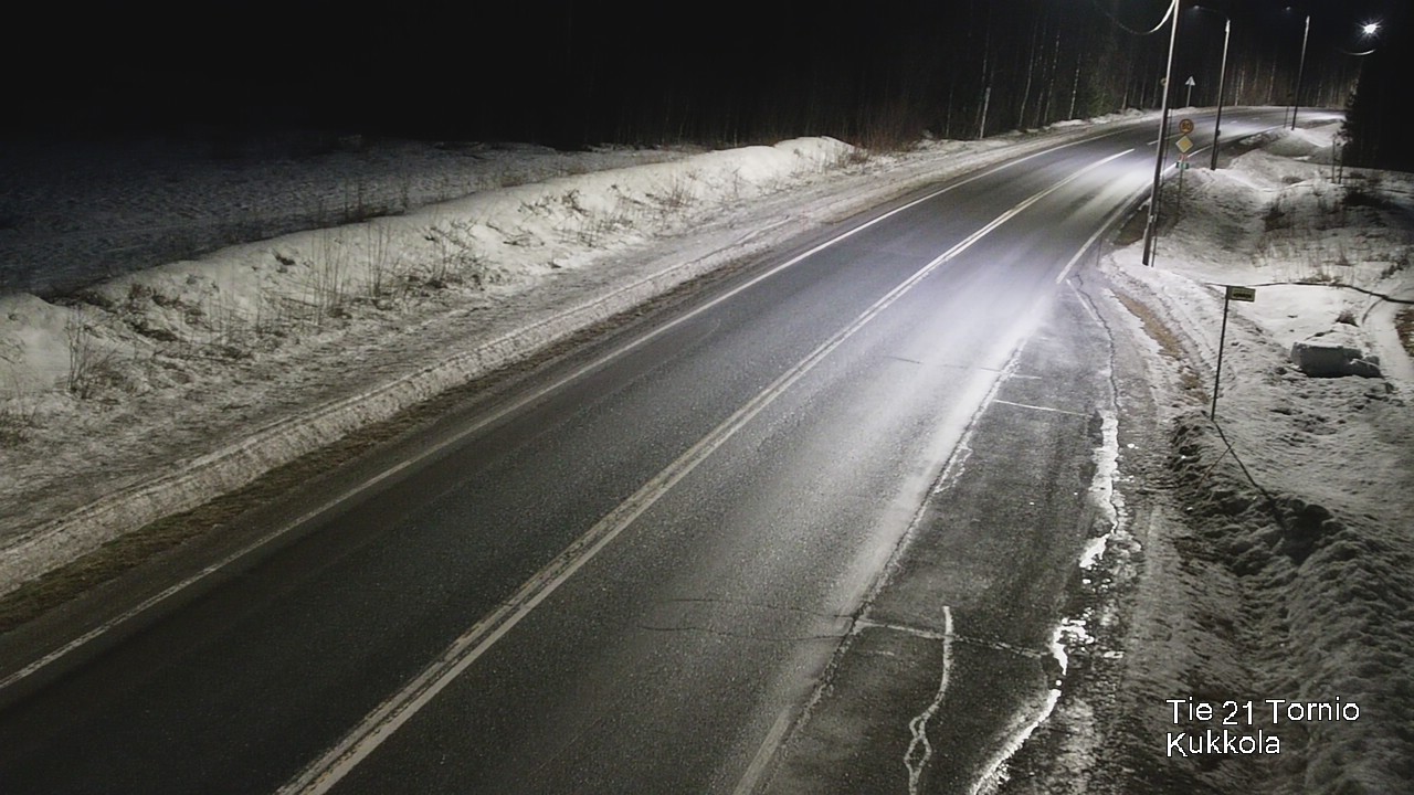 Kelikamerat Kuva Tie 21 Tornio, Kukkola, Tornio, Lappi