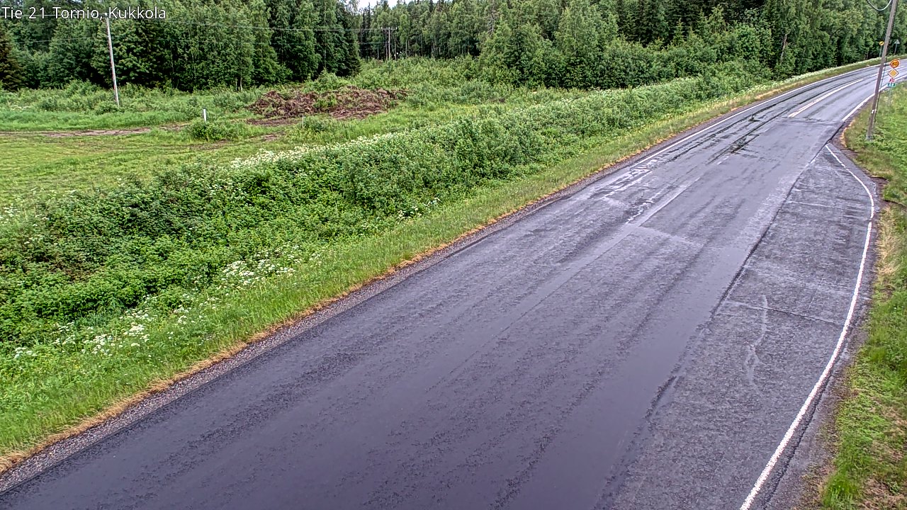 Kelikamerat Kuva Tie 21 Tornio, Kukkola, Tornio, Lappi