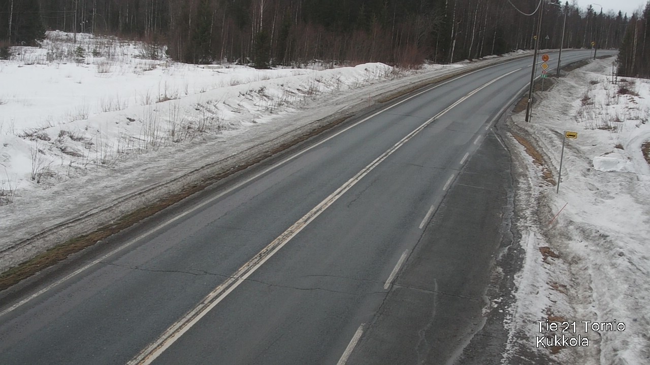 Kelikamerat Kuva Tie 21 Tornio, Kukkola, Tornio, Lappi