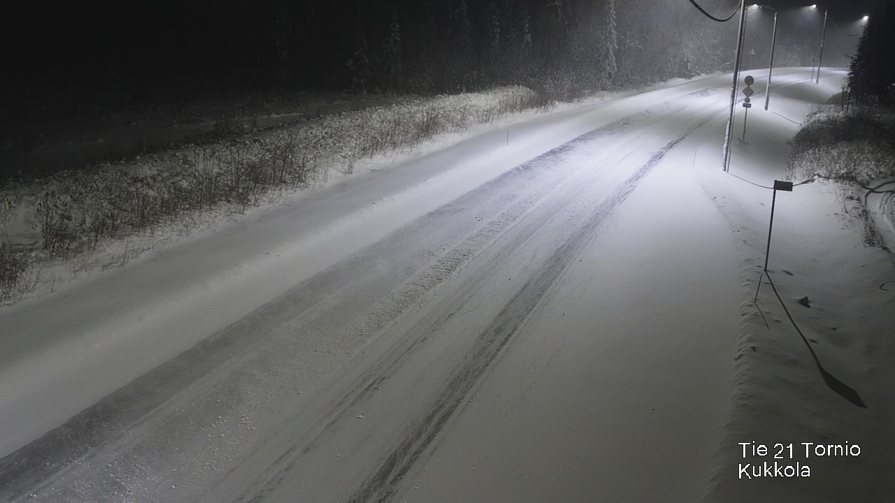Kelikamerat Kuva Tie 21 Tornio, Kukkola, Tornio, Lappi