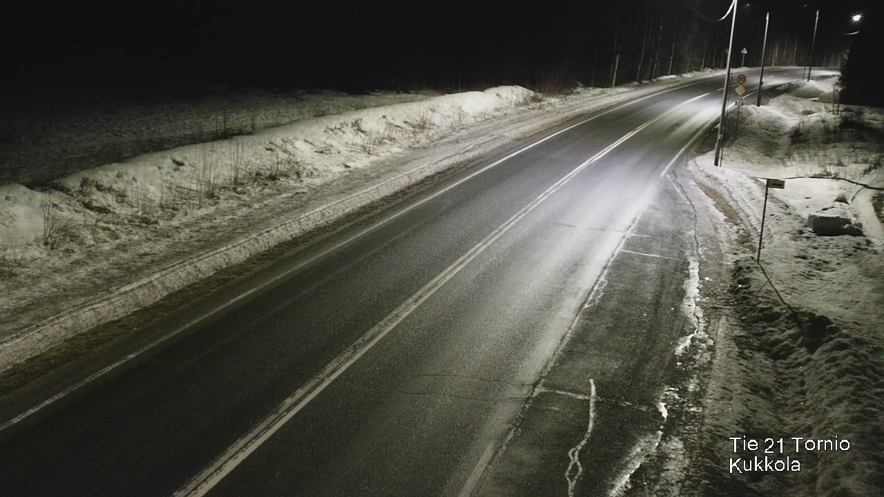 Kelikamerat Kuva Tie 21 Tornio, Kukkola, Tornio, Lappi