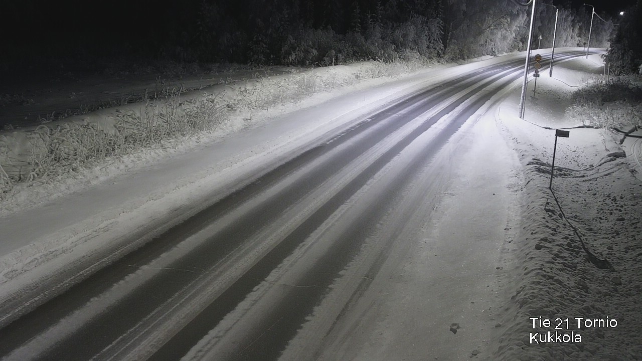 Kelikamerat Kuva Tie 21 Tornio, Kukkola, Tornio, Lappi