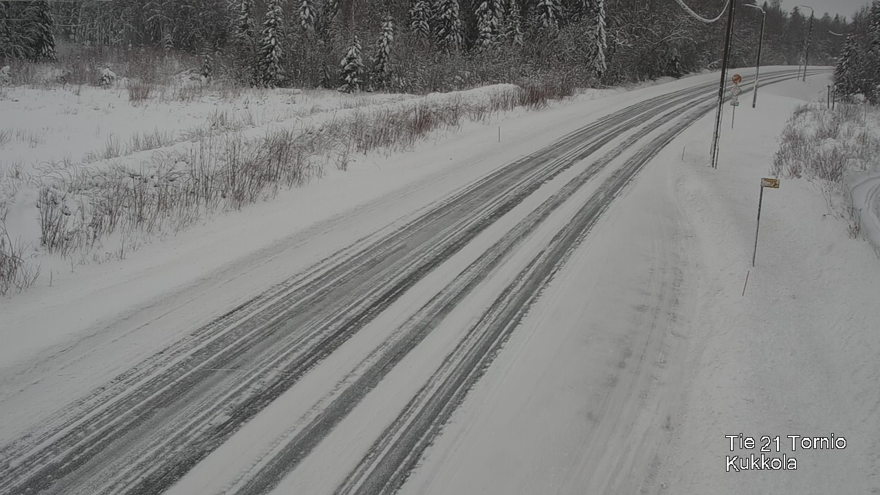 Kelikamerat Kuva Tie 21 Tornio, Kukkola, Tornio, Lappi