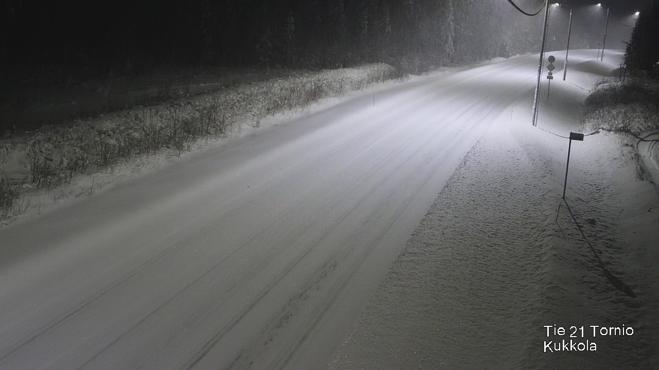 Kelikamerat Kuva Tie 21 Tornio, Kukkola, Tornio, Lappi