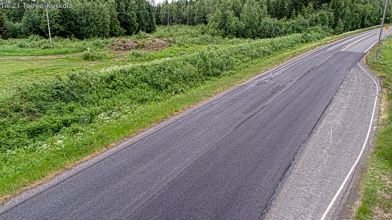 Kelikamerat Kuva Tie 21 Tornio, Kukkola, Tornio, Lappi