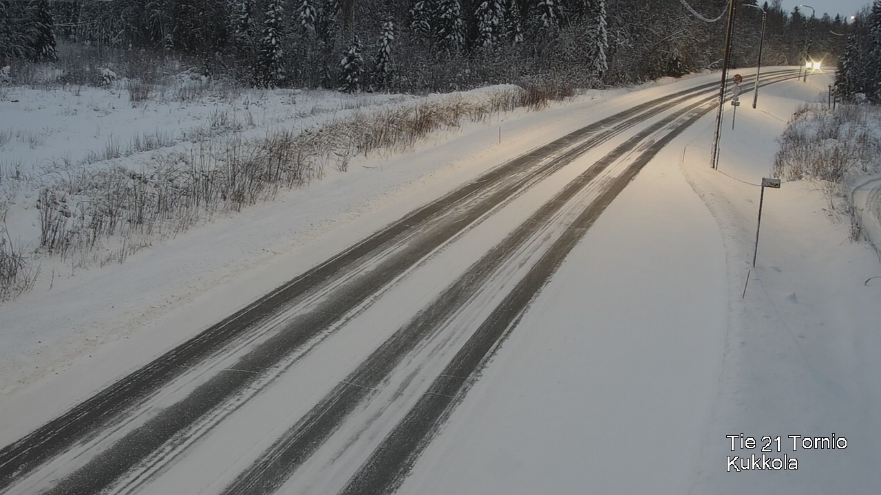 Kelikamerat Kuva Tie 21 Tornio, Kukkola, Tornio, Lappi