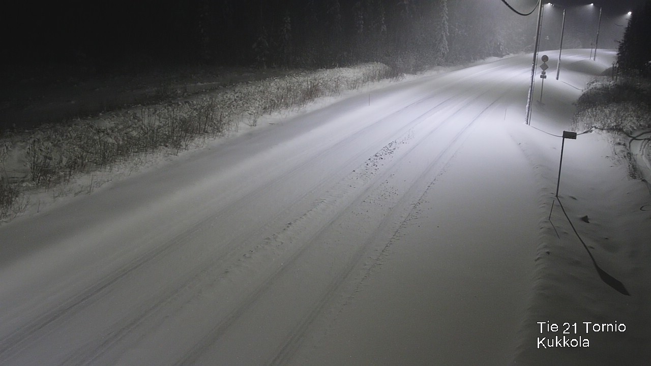 Kelikamerat Kuva Tie 21 Tornio, Kukkola, Tornio, Lappi
