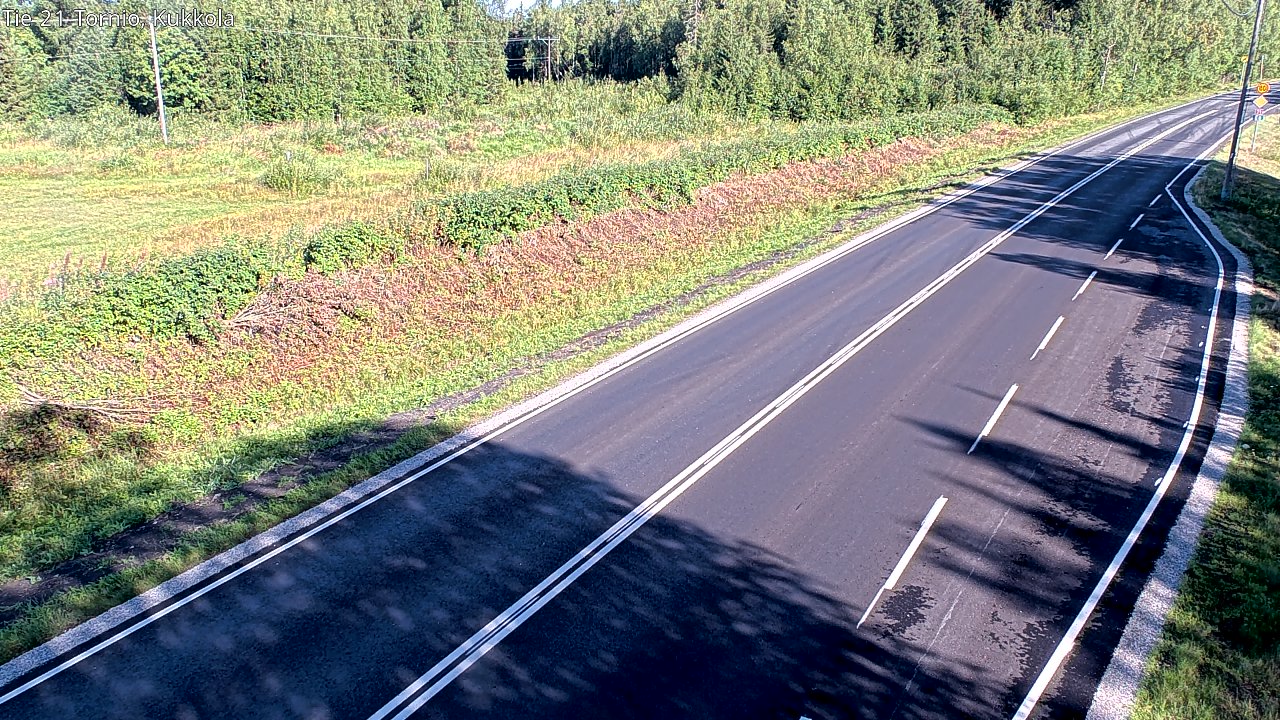 Kelikamerat Kuva Tie 21 Tornio, Kukkola, Tornio, Lappi