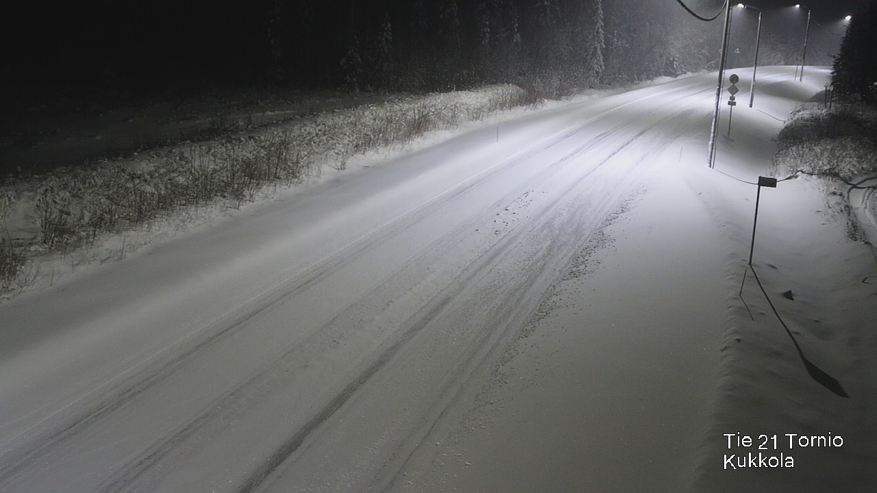 Kelikamerat Kuva Tie 21 Tornio, Kukkola, Tornio, Lappi