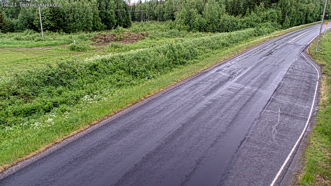 Kelikamerat Kuva Tie 21 Tornio, Kukkola, Tornio, Lappi