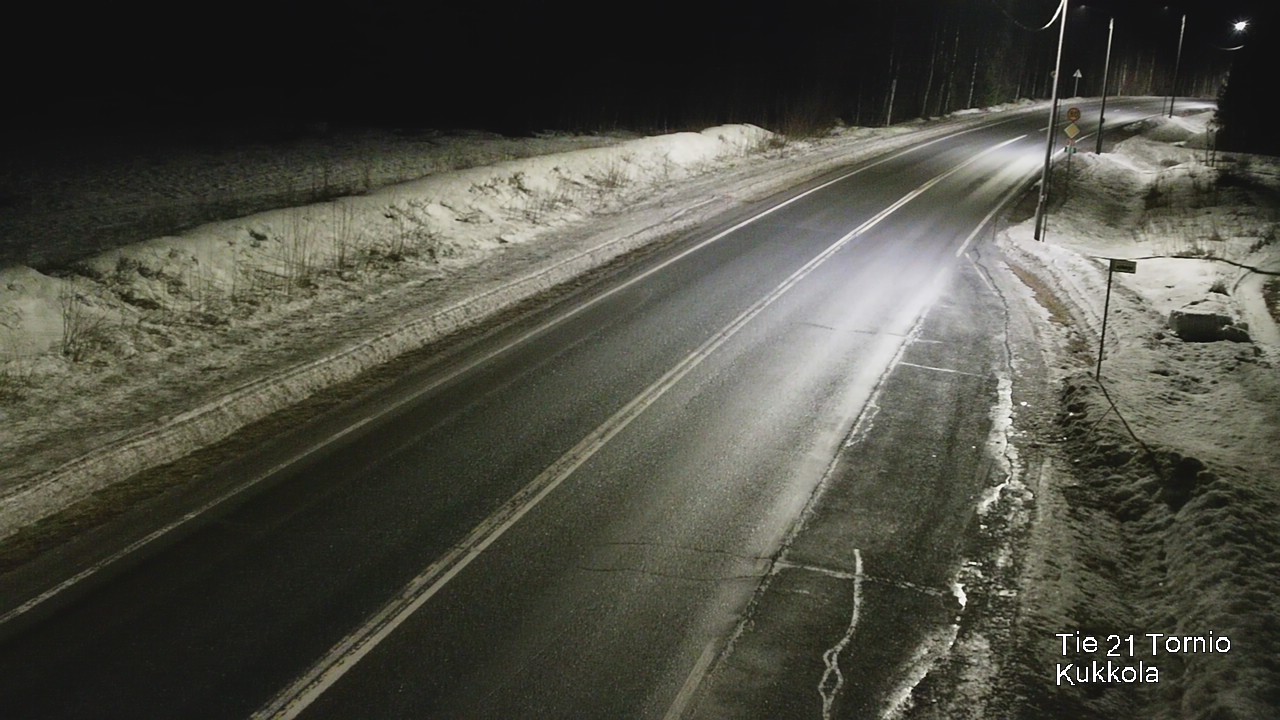 Kelikamerat Kuva Tie 21 Tornio, Kukkola, Tornio, Lappi