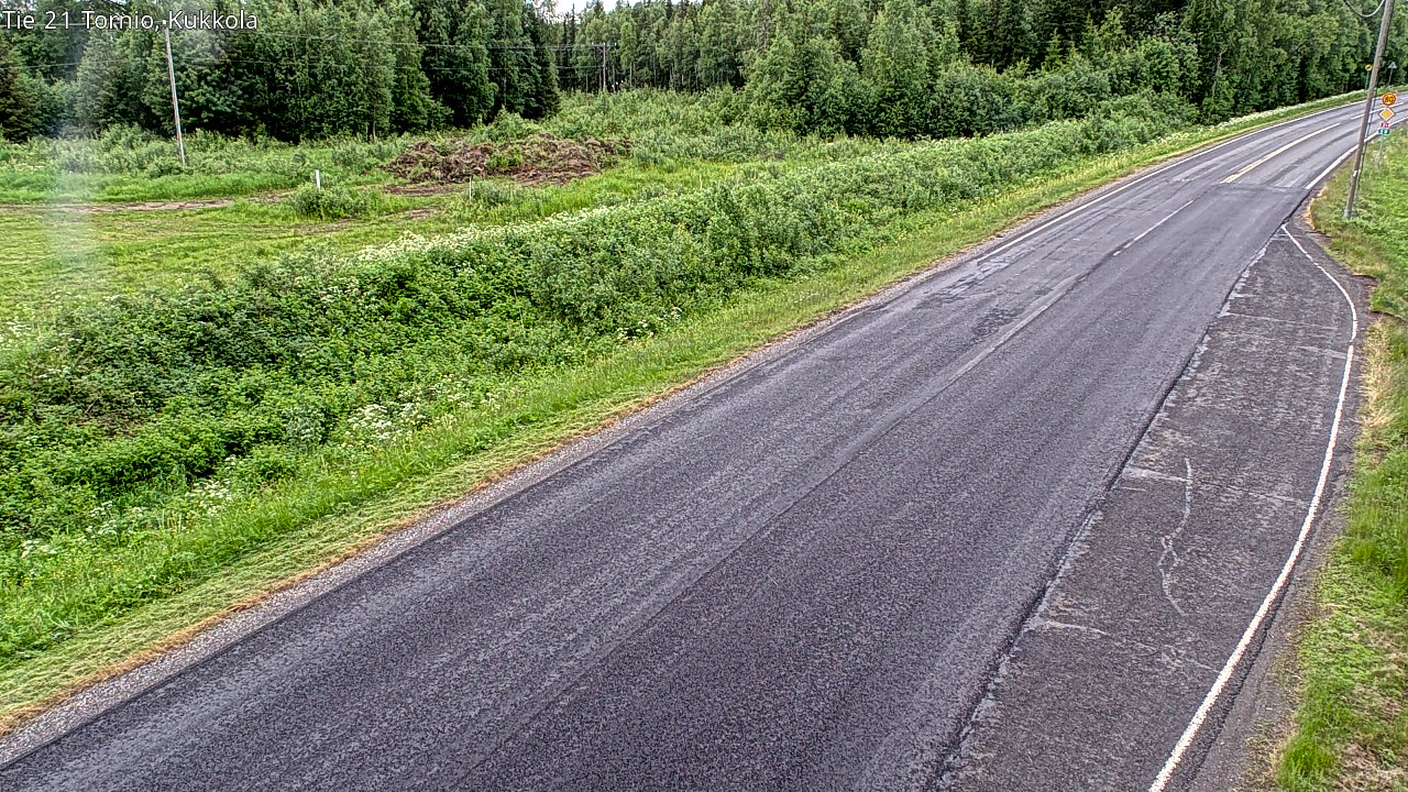 Kelikamerat Kuva Tie 21 Tornio, Kukkola, Tornio, Lappi