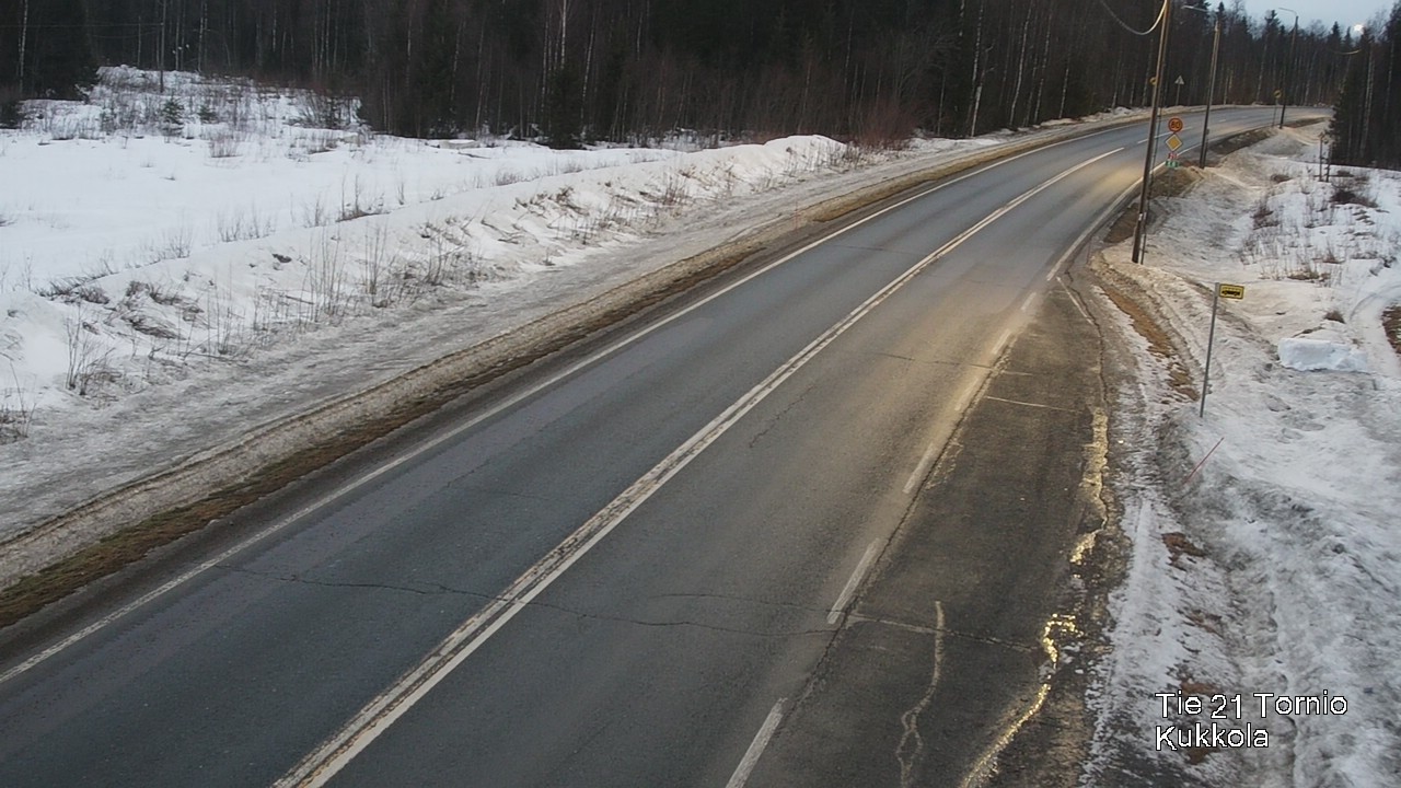 Kelikamerat Kuva Tie 21 Tornio, Kukkola, Tornio, Lappi