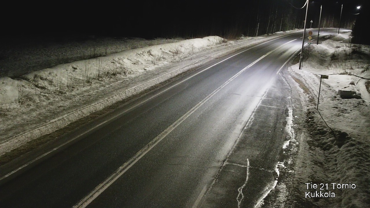 Kelikamerat Kuva Tie 21 Tornio, Kukkola, Tornio, Lappi