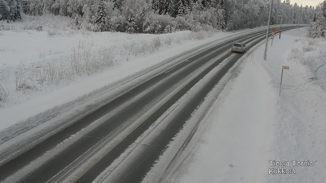 Kelikamerat Kuva Tie 21 Tornio, Kukkola, Tornio, Lappi