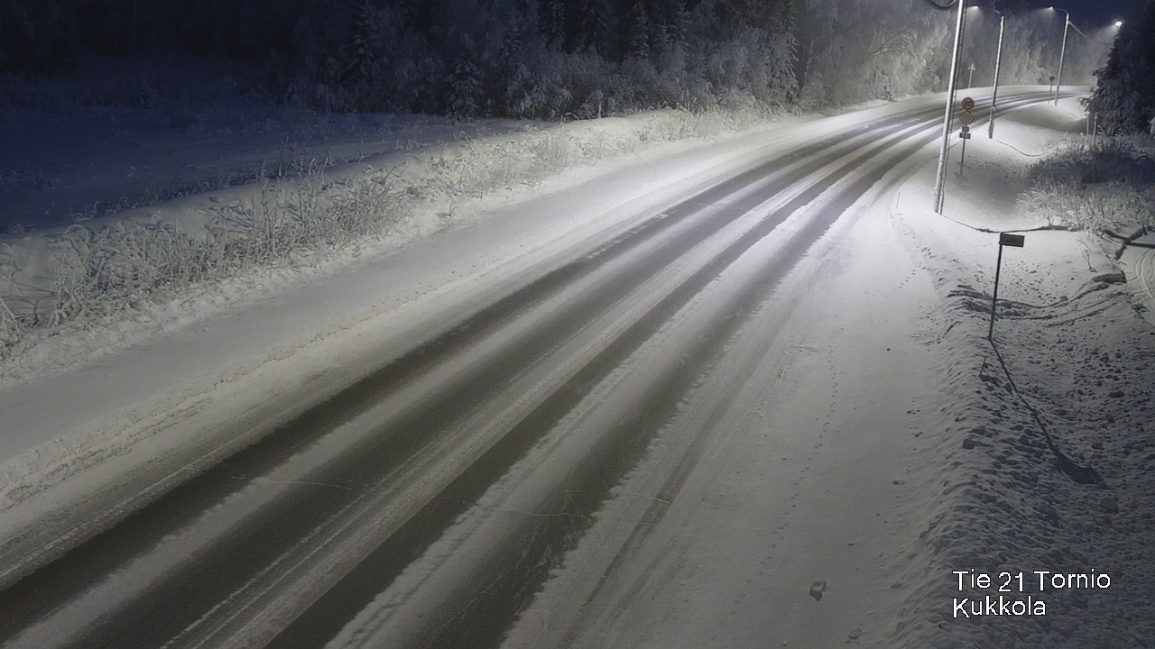 Kelikamerat Kuva Tie 21 Tornio, Kukkola, Tornio, Lappi
