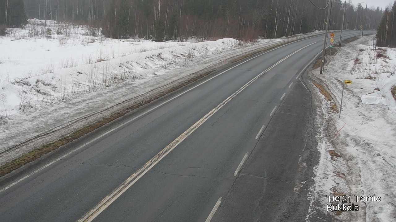 Kelikamerat Kuva Tie 21 Tornio, Kukkola, Tornio, Lappi
