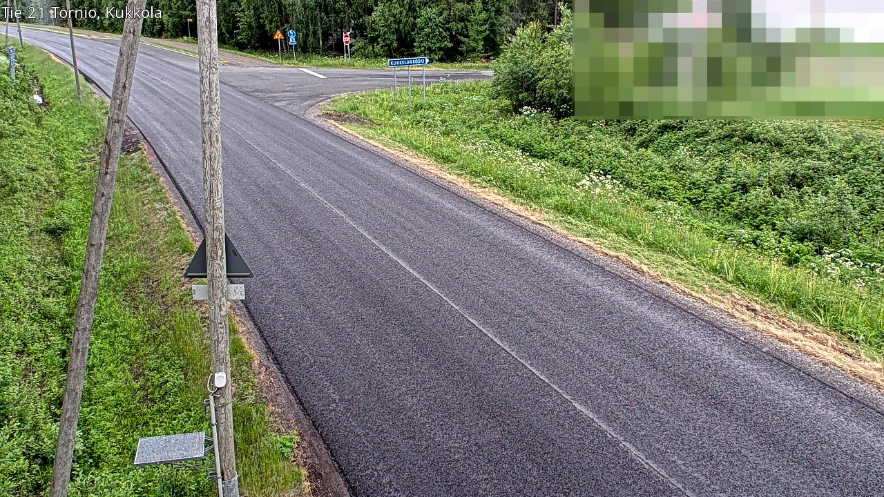 Kelikamerat Kuva Tie 21 Tornio, Kukkola, Tornio, Lappi