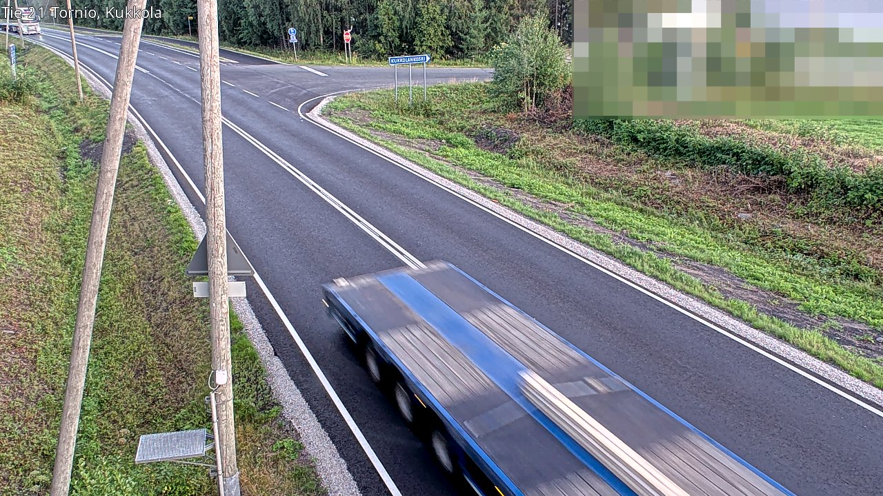 Kelikamerat Kuva Tie 21 Tornio, Kukkola, Tornio, Lappi