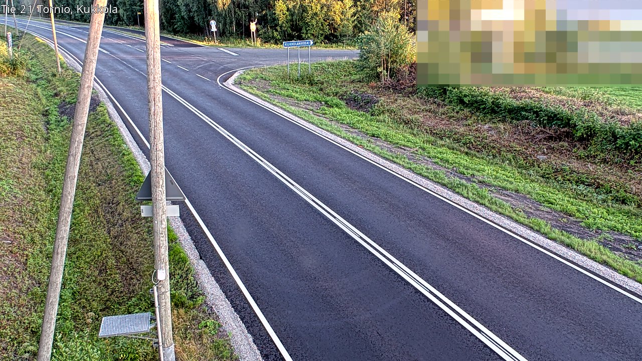 Kelikamerat Kuva Tie 21 Tornio, Kukkola, Tornio, Lappi