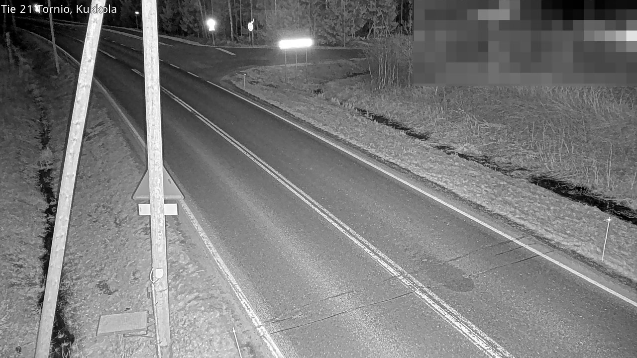Kelikamerat Kuva Tie 21 Tornio, Kukkola, Tornio, Lappi