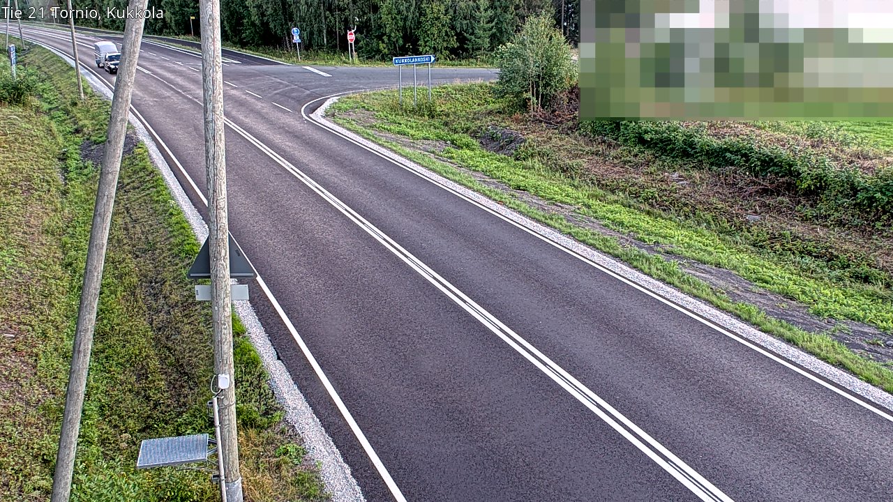 Kelikamerat Kuva Tie 21 Tornio, Kukkola, Tornio, Lappi