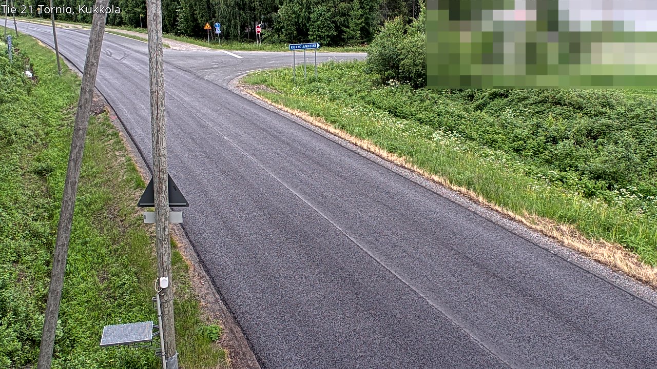 Kelikamerat Kuva Tie 21 Tornio, Kukkola, Tornio, Lappi