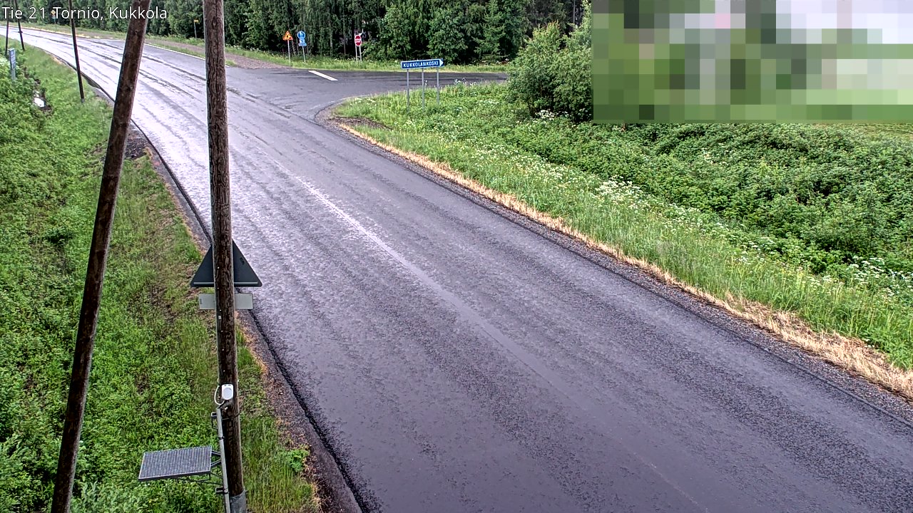 Kelikamerat Kuva Tie 21 Tornio, Kukkola, Tornio, Lappi