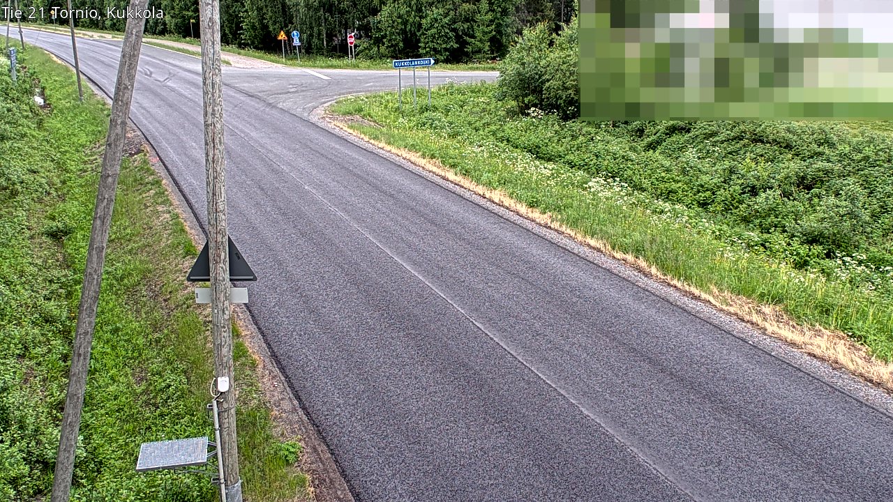 Kelikamerat Kuva Tie 21 Tornio, Kukkola, Tornio, Lappi