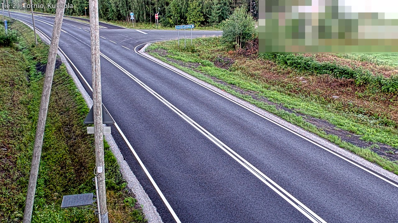Kelikamerat Kuva Tie 21 Tornio, Kukkola, Tornio, Lappi
