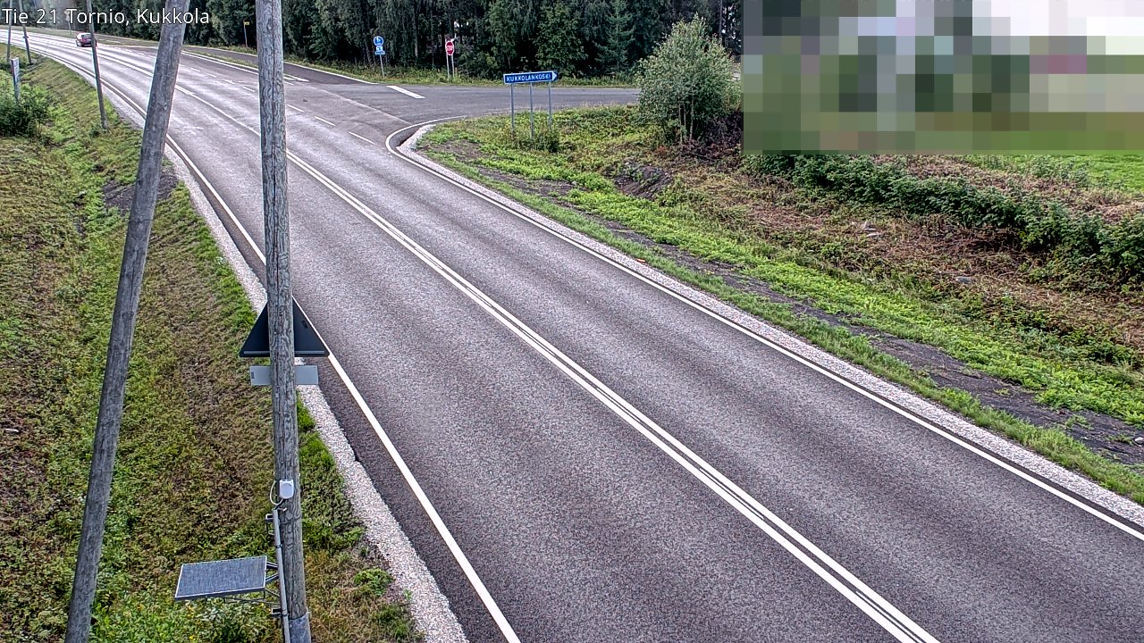 Kelikamerat Kuva Tie 21 Tornio, Kukkola, Tornio, Lappi