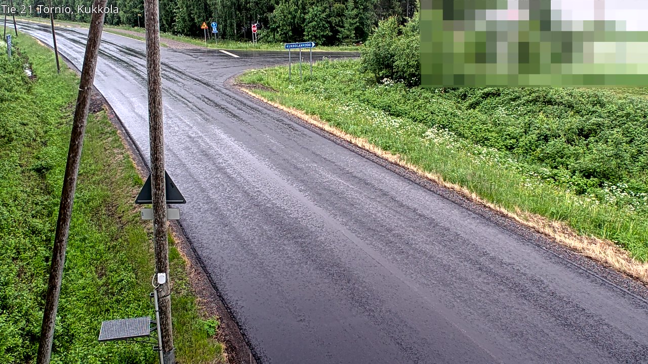 Kelikamerat Kuva Tie 21 Tornio, Kukkola, Tornio, Lappi