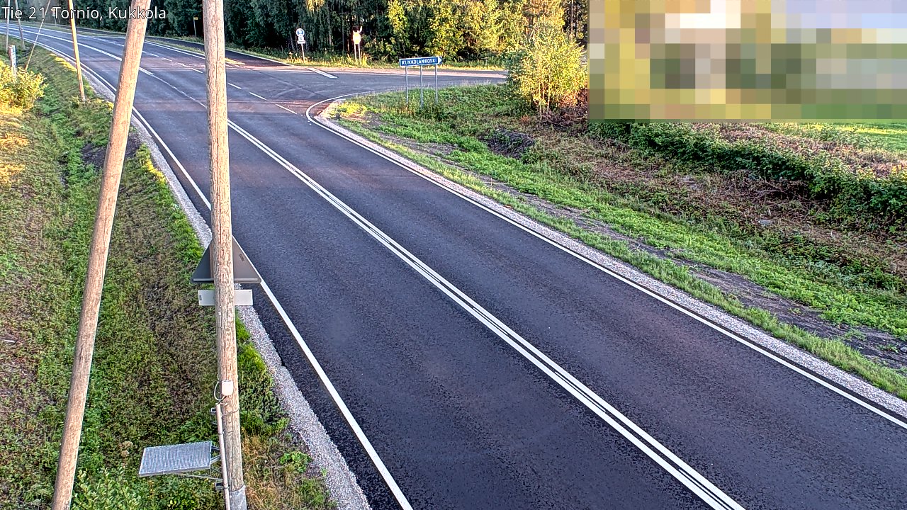 Kelikamerat Kuva Tie 21 Tornio, Kukkola, Tornio, Lappi