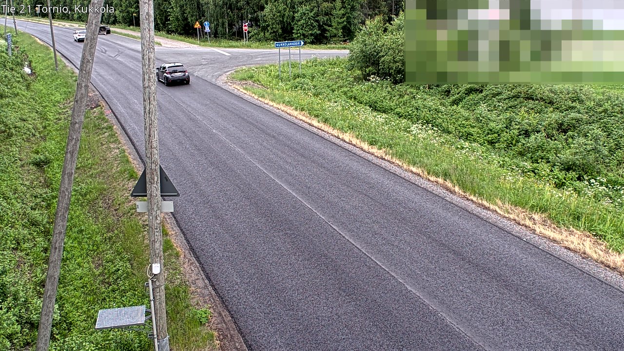 Kelikamerat Kuva Tie 21 Tornio, Kukkola, Tornio, Lappi