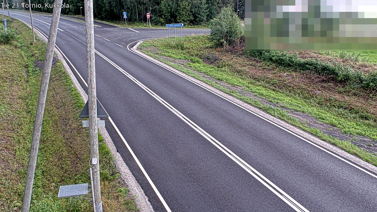 Kelikamerat Kuva Tie 21 Tornio, Kukkola, Tornio, Lappi