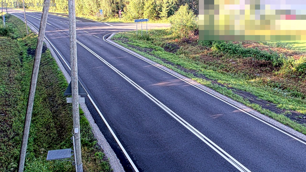 Kelikamerat Kuva Tie 21 Tornio, Kukkola, Tornio, Lappi