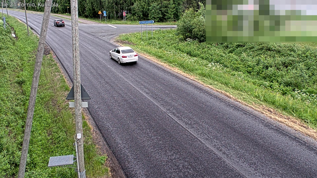 Kelikamerat Kuva Tie 21 Tornio, Kukkola, Tornio, Lappi
