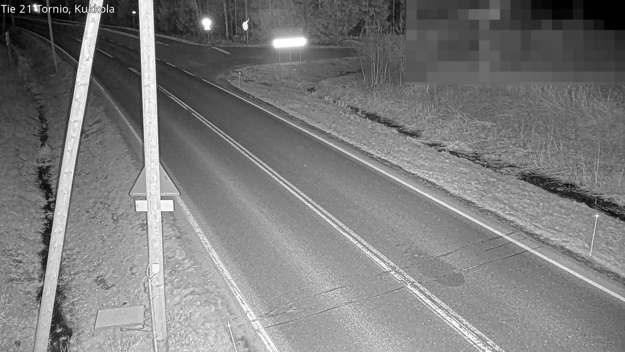 Kelikamerat Kuva Tie 21 Tornio, Kukkola, Tornio, Lappi