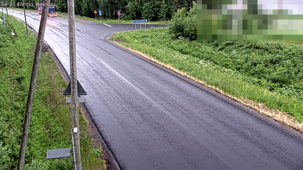 Kelikamerat Kuva Tie 21 Tornio, Kukkola, Tornio, Lappi