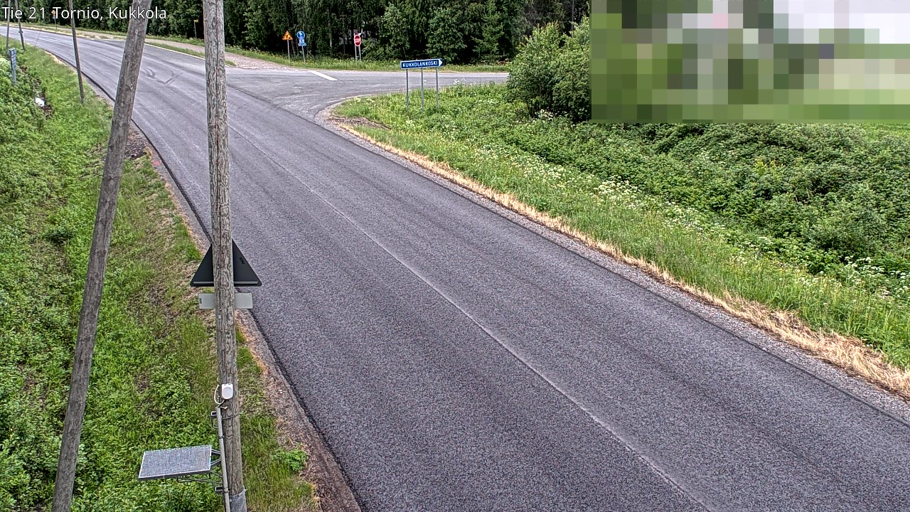 Kelikamerat Kuva Tie 21 Tornio, Kukkola, Tornio, Lappi