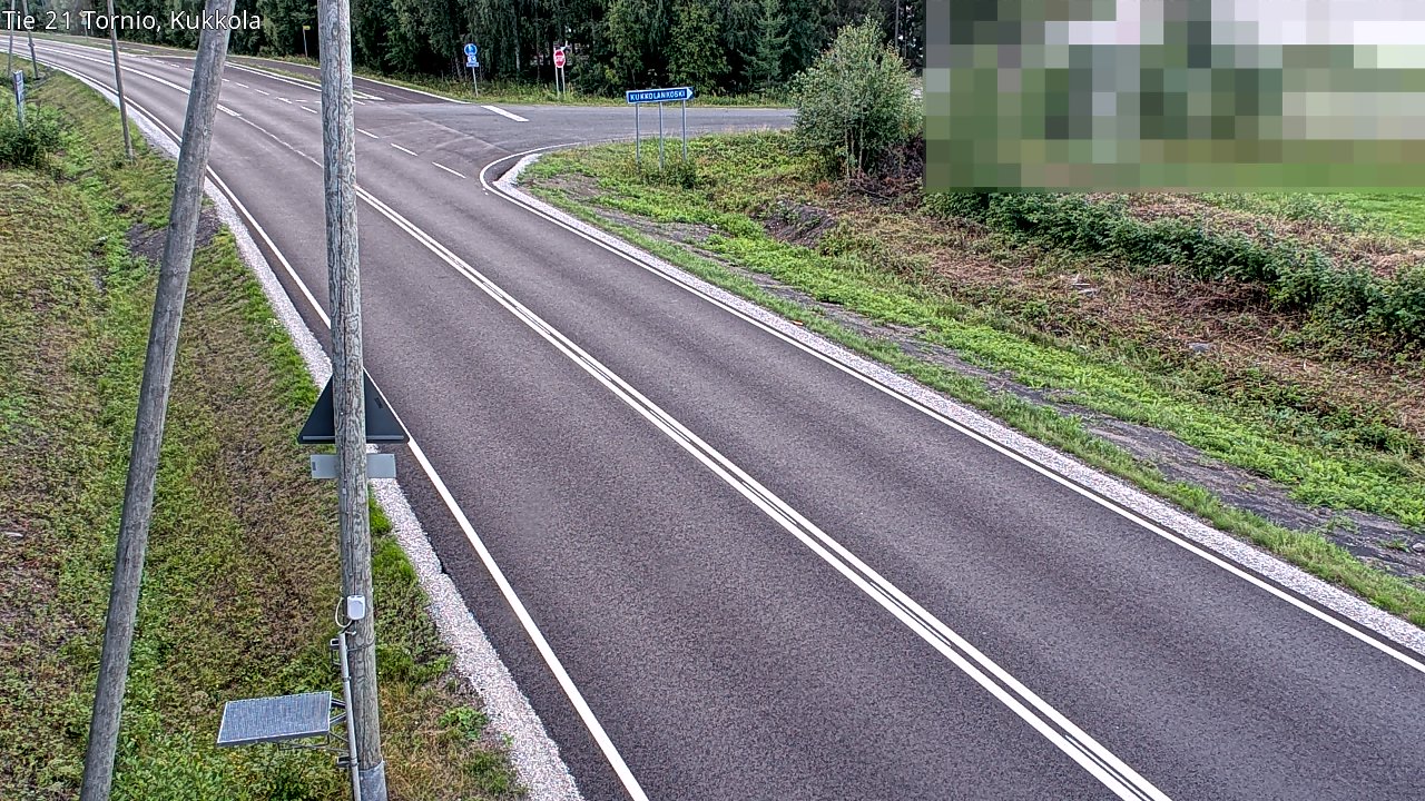 Kelikamerat Kuva Tie 21 Tornio, Kukkola, Tornio, Lappi