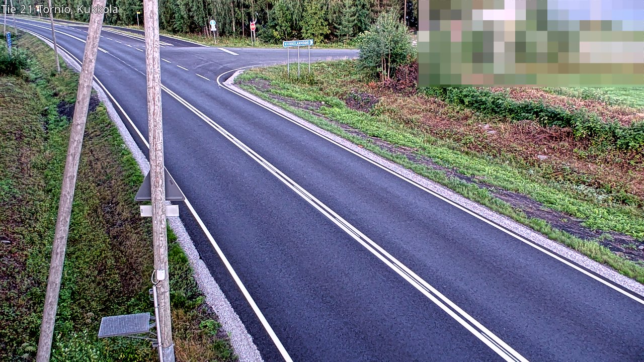Kelikamerat Kuva Tie 21 Tornio, Kukkola, Tornio, Lappi