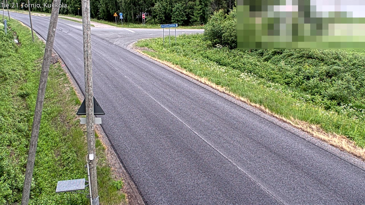 Kelikamerat Kuva Tie 21 Tornio, Kukkola, Tornio, Lappi