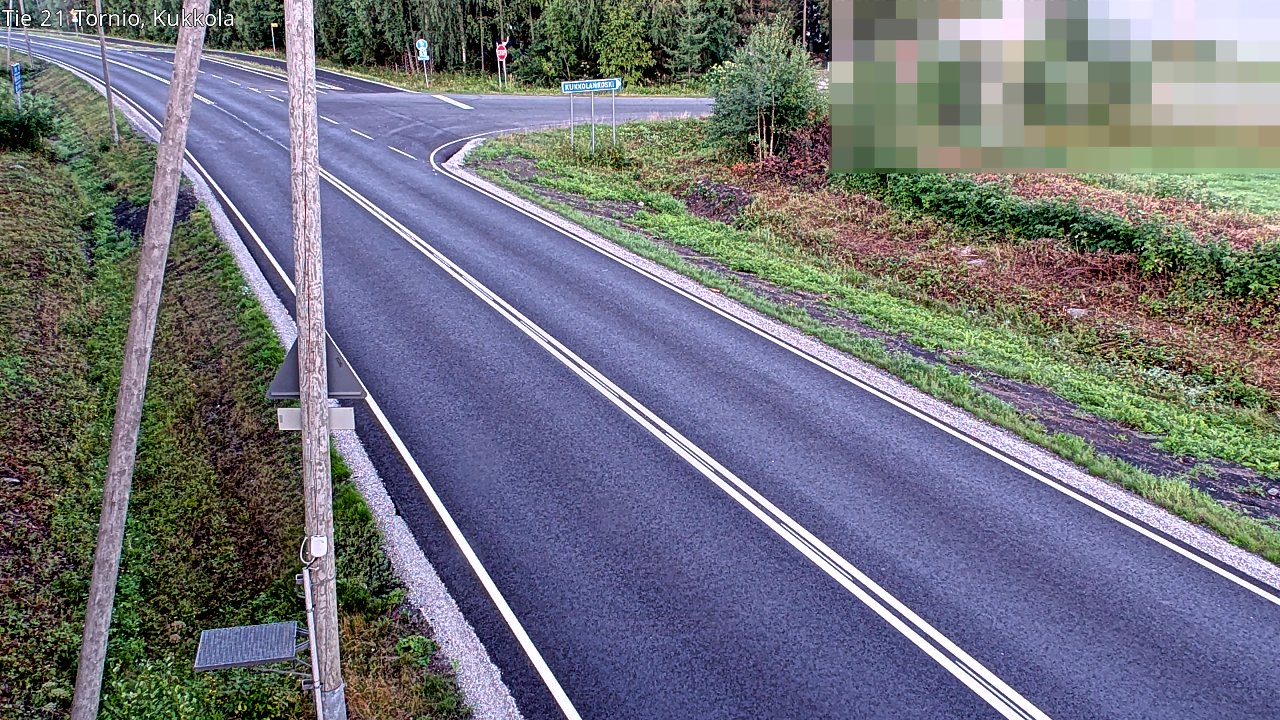 Kelikamerat Kuva Tie 21 Tornio, Kukkola, Tornio, Lappi