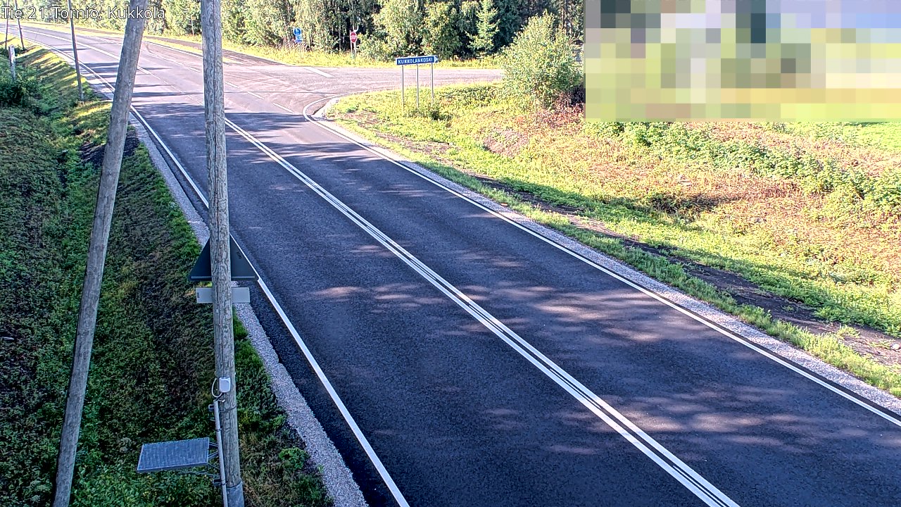 Kelikamerat Kuva Tie 21 Tornio, Kukkola, Tornio, Lappi