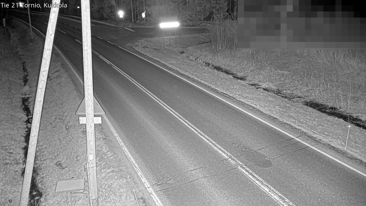 Kelikamerat Kuva Tie 21 Tornio, Kukkola, Tornio, Lappi