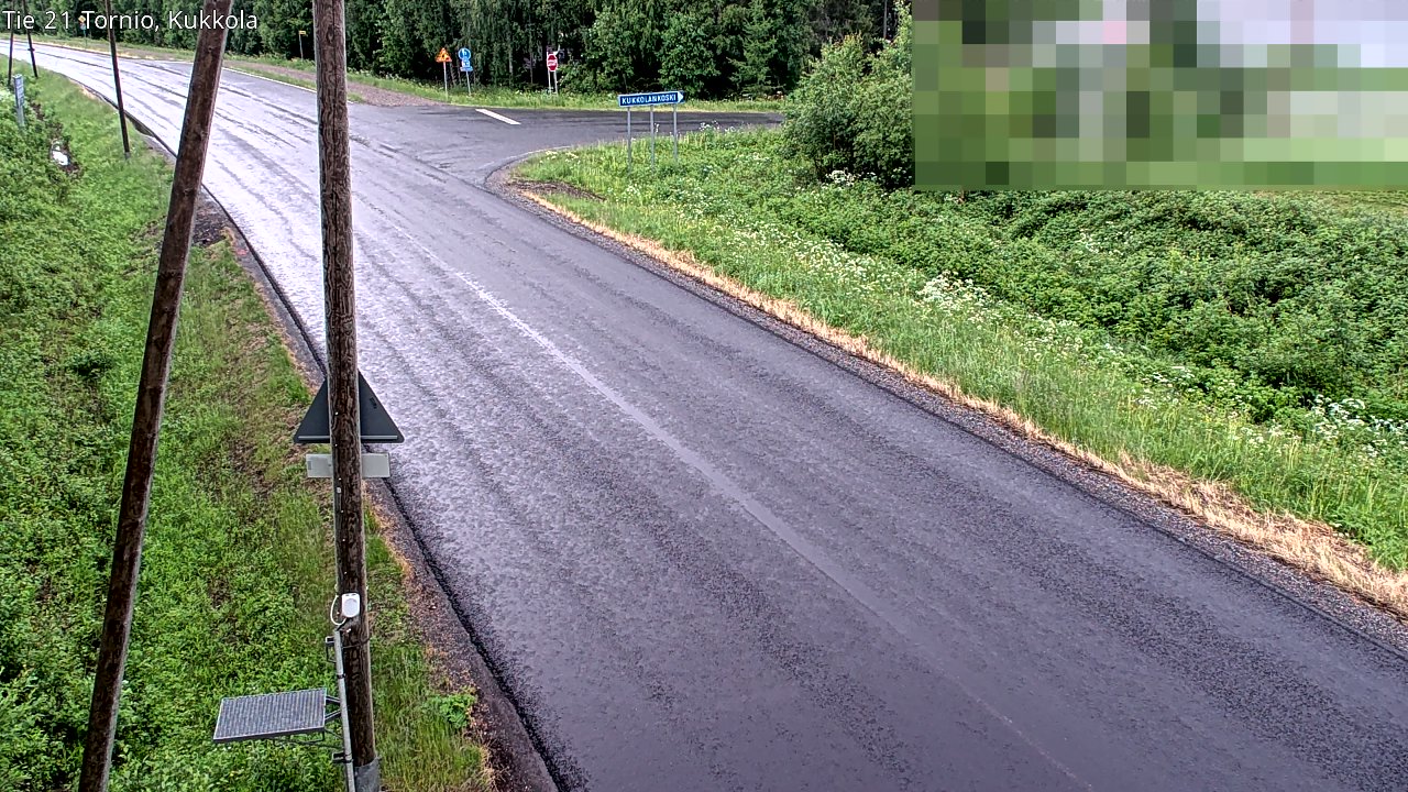 Kelikamerat Kuva Tie 21 Tornio, Kukkola, Tornio, Lappi