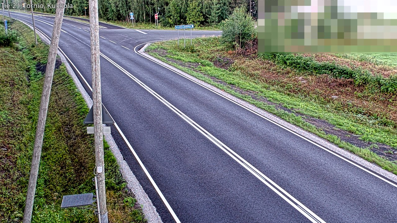 Kelikamerat Kuva Tie 21 Tornio, Kukkola, Tornio, Lappi